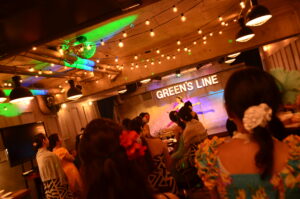 渋谷 貸切 パーティー GREEN'S LINE フラダンス (8)